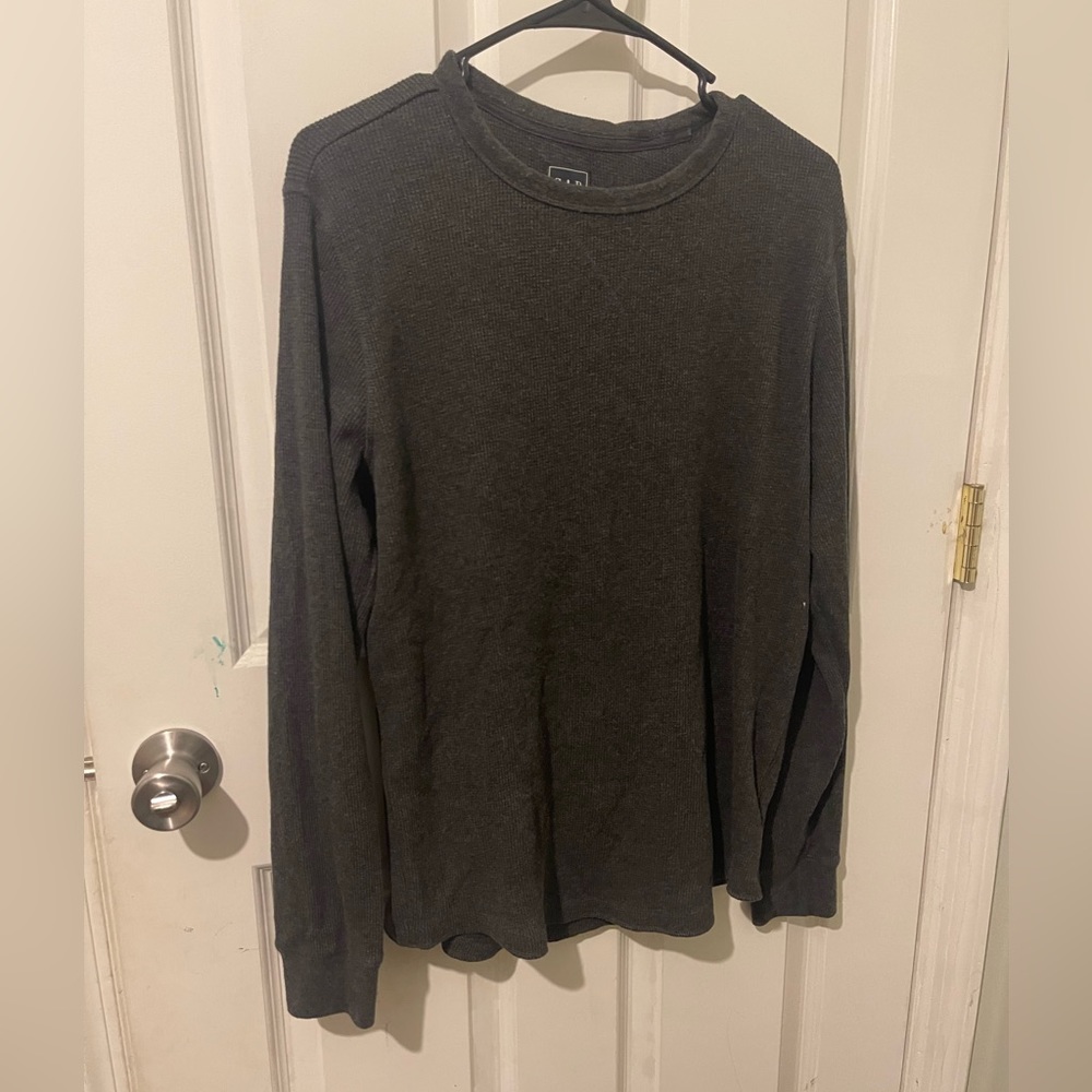 Mens long sleeve warm shirt